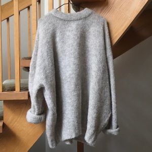 OAK + FORT alpaca and wool sweater